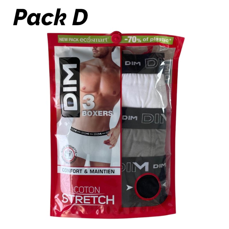 Pack 3 boxers Dim 6596 - Buy online