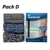 Pack 3 slip Abanderado 100% cotton Style 0080