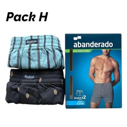 Pack 2 boxer abanderado AS00100