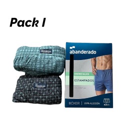 Pack 2 boxer abanderado AS00100