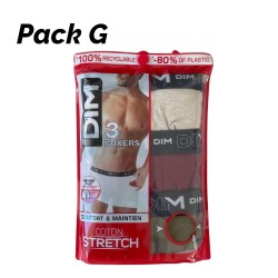 Pack 3 Boxers Dim 6596